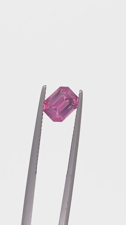 Spinel — 1.68ct Emerald Cut | 7.65 x 6.00mm | Tanzania | Heated