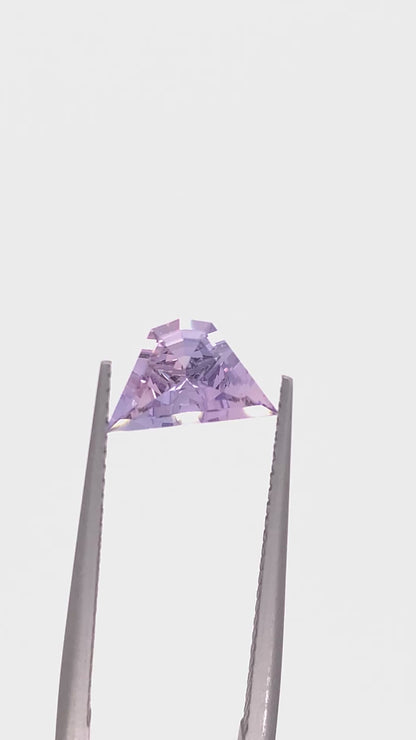 Purple Sapphire — 1.31ct Geometric | 10.10x6.25mm | Madagascar | Unheated