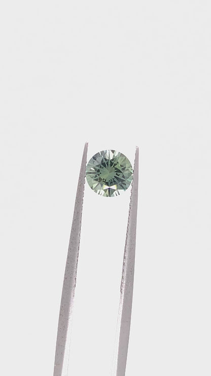 Green Sapphire — 1.0ct RBC | 5.9mm | Tanzania | Unheated
