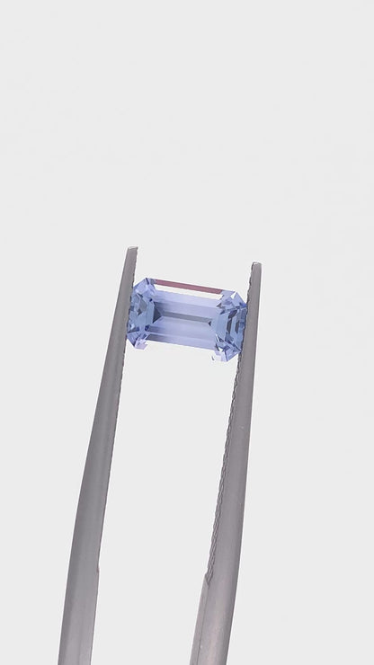 Blue Sapphire — 1.23ct Emerald Cut | 7.70 x 4.70mm | Sri Lanka | Heated