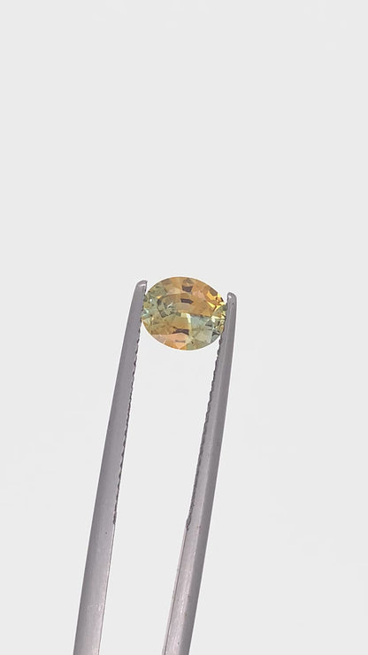 Montana Sapphire — 1.05ct Oval | 6.60 x 5.65mm | USA | Heated