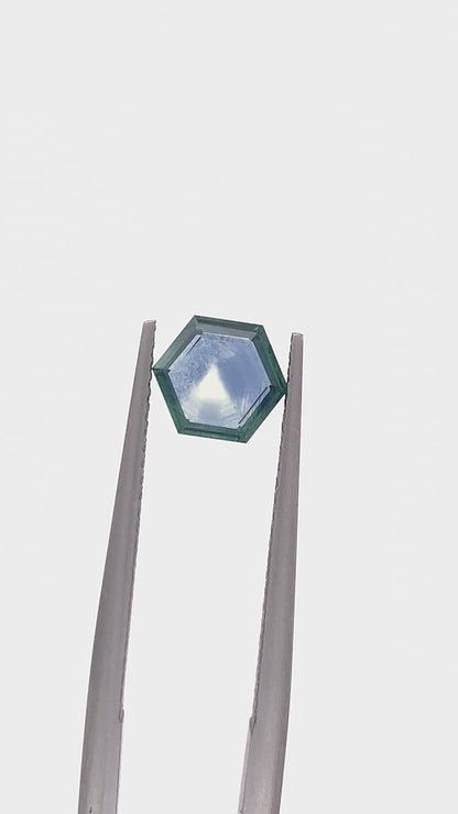 Montana Sapphire — 0.79ct Portrait | 7.30 x 7.30mm | USA | Heated