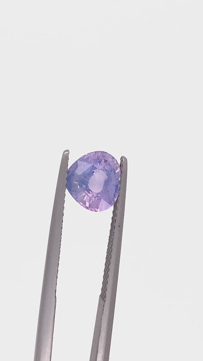 Purple Sapphire — 2.02ct Trillion | 8.00 x 7.50mm | Madagascar | Heated
