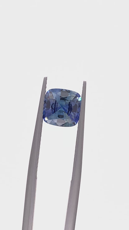 Blue Sapphire — 2.31ct Cushion | 8.00 x 7.80mm | Sri Lanka | Heated