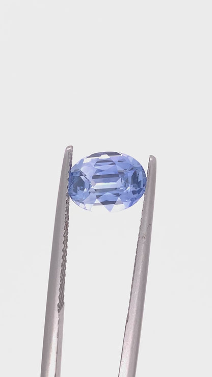 Blue Sapphire — 2.51ct Oval | 9.00 x 6.90mm | Sri Lanka | Heated