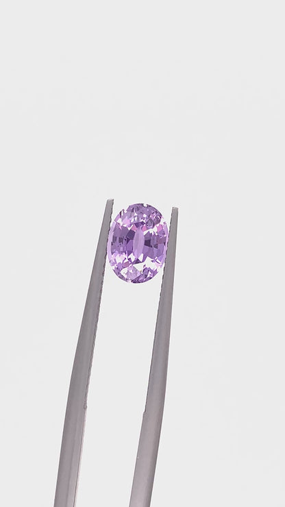 Purple Sapphire — 1.84ct Oval | 8.10 x 6.10mm | Sri Lanka | Unheated