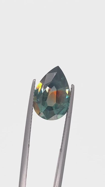 Montana Sapphire — 7.05ct Pear | 15.40 x 10.50mm | USA | Heated