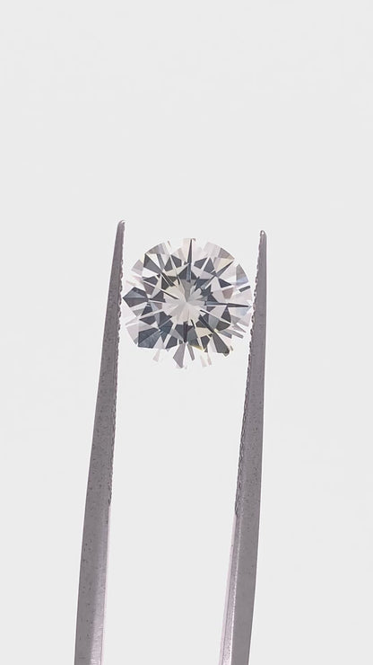 White Sapphire — 2.76ct Round Brilliant Cut | 8.5mm | Sri Lanka | Heated