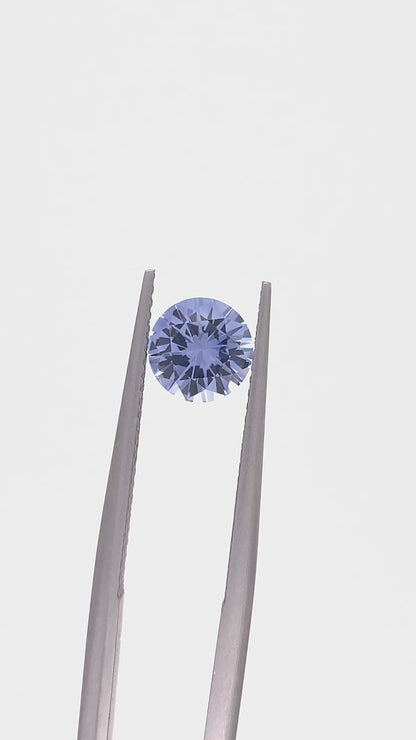 Blue Sapphire — 1.28ct Round Brilliant Cut | 6.75mm | Sri Lanka | Heated