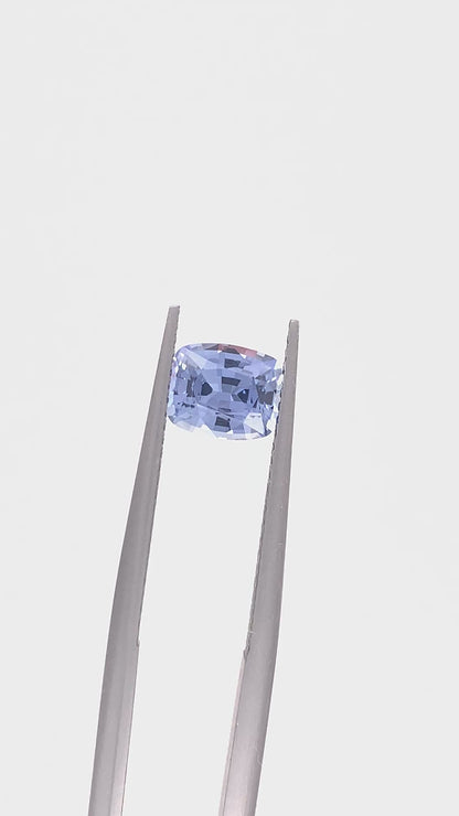 Blue Sapphire — 1.48ct Cushion | 7.10 x 5.90mm | Sri Lanka | Heated