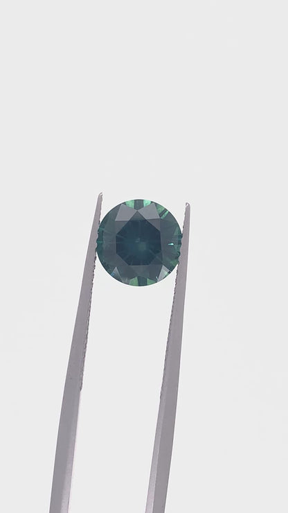 Montana Sapphire — 2.29ct Round Brilliant Cut | 8.10mm | USA | Heated