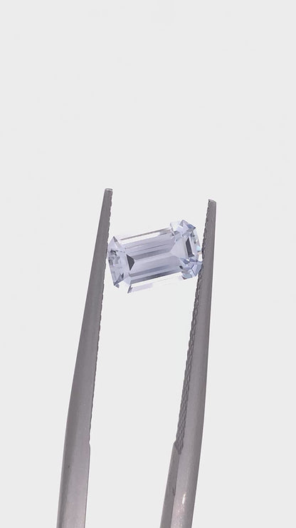 Blue Sapphire — 1.33ct Emerald Cut | 7.75 x 4.85mm | Sri Lanka | Heated