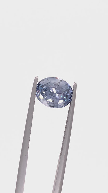 Purple Sapphire — 2.64ct Oval | 9.80 x 7.80mm | Madagascar | Heated
