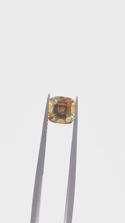 Montana Sapphire — 1.49ct Cushion | 6.25 x 6.15mm | USA | Heated