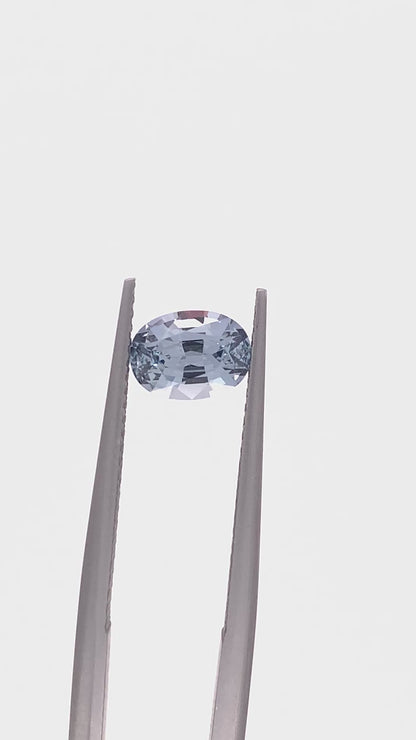 Blue Sapphire — 1.25ct Oval | 7.30x5.40mm | Madagascar | Unheated