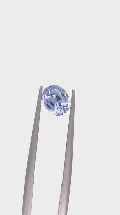 Blue Sapphire — 1.13ct Oval | 6.92 x 5.60mm | Sri Lanka | Heated