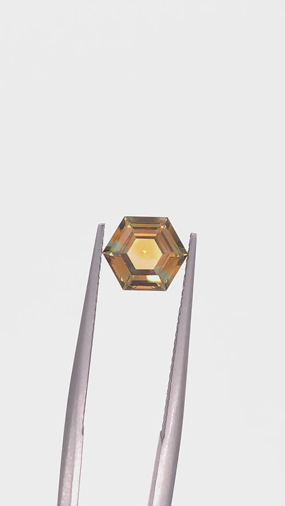 Montana Sapphire — 1.71ct Hexagon | 7.30 x 7.30mm | USA | Heated