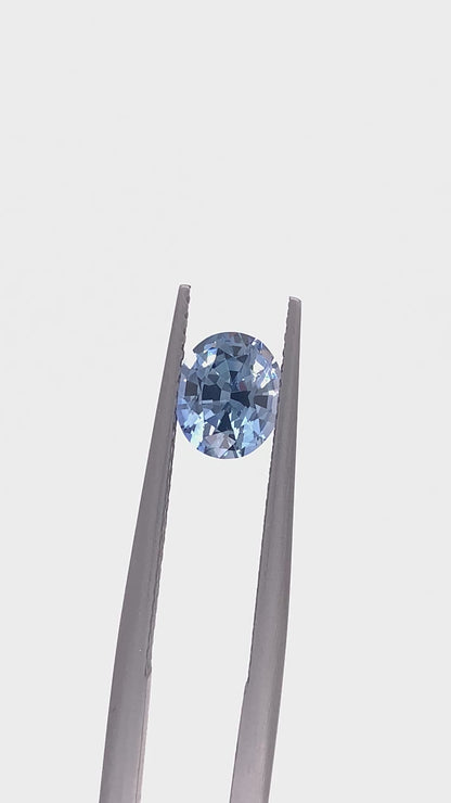 Blue Sapphire — 1.20ct Oval | 6.80 x 5.75mm | Sri Lanka | Heated