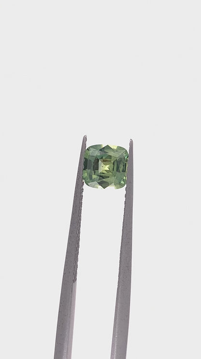 Montana Sapphire — 0.95ct Cushion | 5.80x5.60mm | USA | Heated