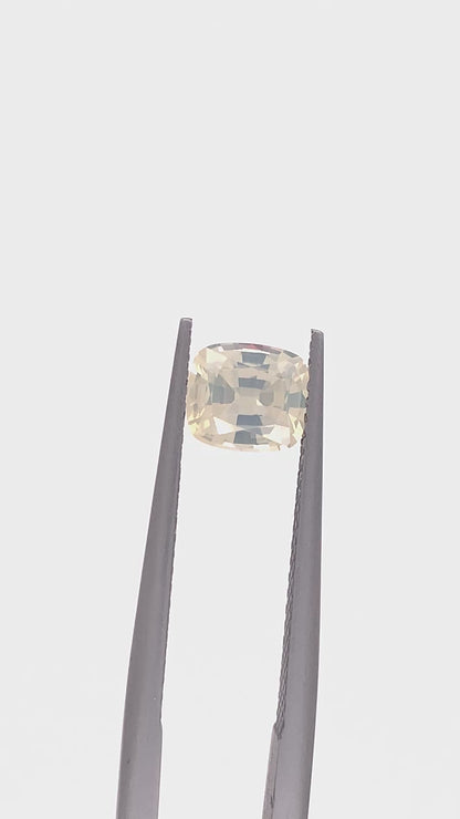 Yellow Sapphire — 1.19ct Cushion | 6.40 x 5.70mm | Sri Lanka | Heated