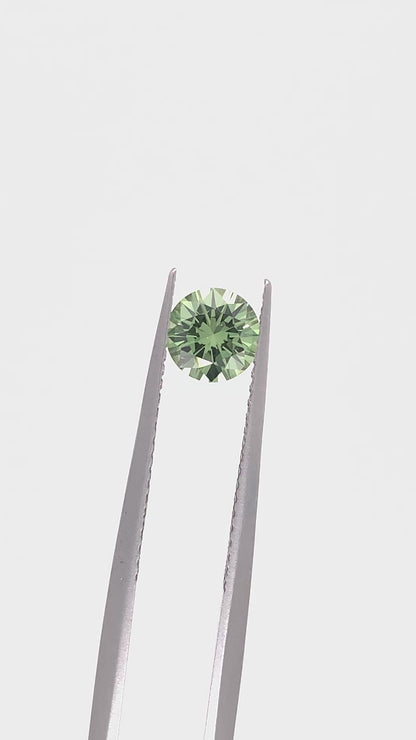 Green Sapphire — 0.77ct RBC | 5.5mm | Tanzania | Heated