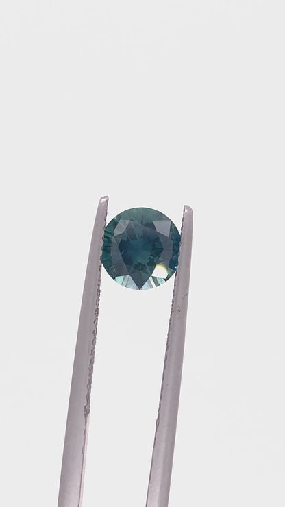Montana Sapphire — 1.62ct Round Brilliant Cut | 7.2mm | USA | Heated