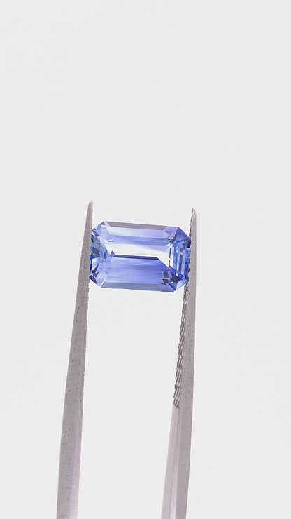 Blue Sapphire — 2.52ct Emerald Cut | 9.45 x 6.15mm | Sri Lanka | Heated