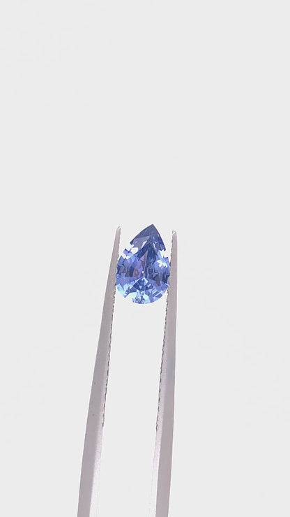 Blue Sapphire — 0.81ct Pear | 7.50 x 5.10mm | Sri Lanka | Heated