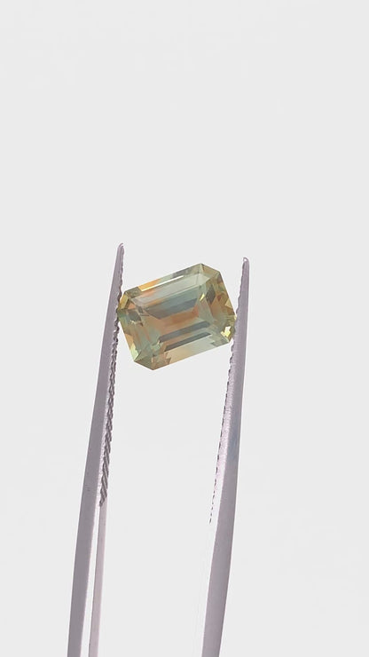 Montana Sapphire — 1.62ct Emerald Cut | 7.50x5.75mm | USA | Heated