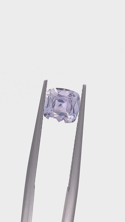 Purple Sapphire — 1.73ct Cushion | 7.05 x 6.65mm | Sri Lanka | Heated
