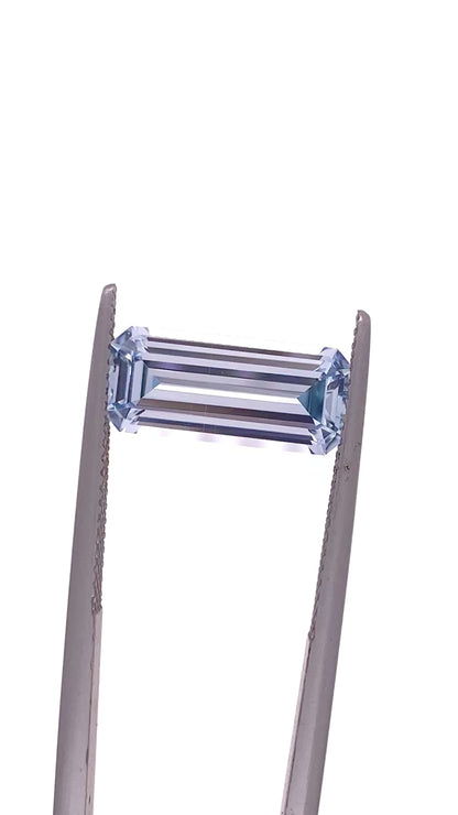 Blue Sapphire — 3.88ct Emerald Cut | 14.30 x 6.30mm | Sri Lanka | Heated